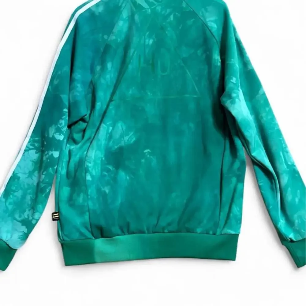 Adidas x Pharrell Williams Hu Tie-Dye Track Jacket Green
